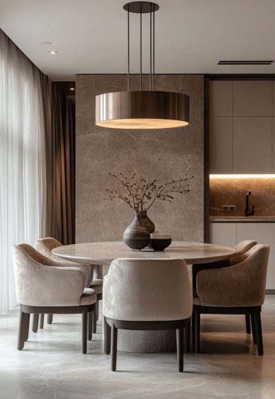 25 Beautifully Styled Luxury Dining Spaces