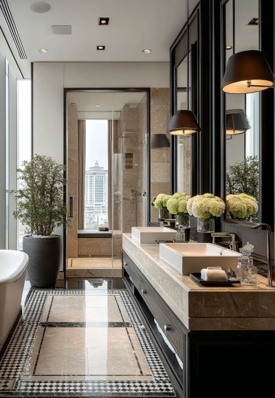 Luxurious interior design